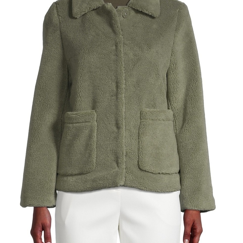 Rebecca‎ Minkoff Harley Teddy Jacket in Green